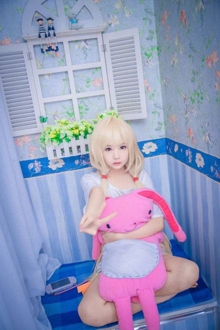 Cosplay福利/伪萝莉双叶杏清纯萌妹精美COS