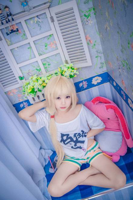 Cosplay福利/伪萝莉双叶杏清纯萌妹精美COS