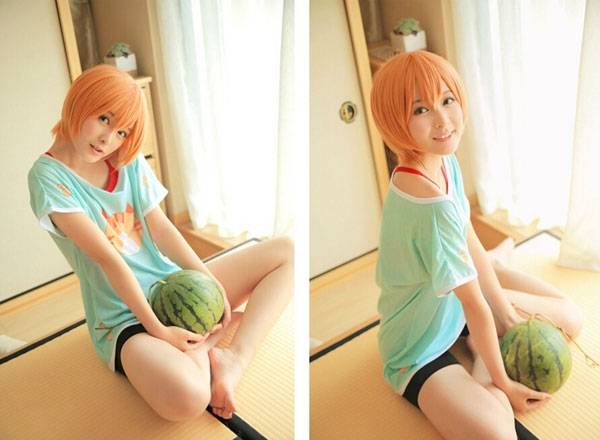 Cosplay福利/元气少女星空凛徐娇精美COS