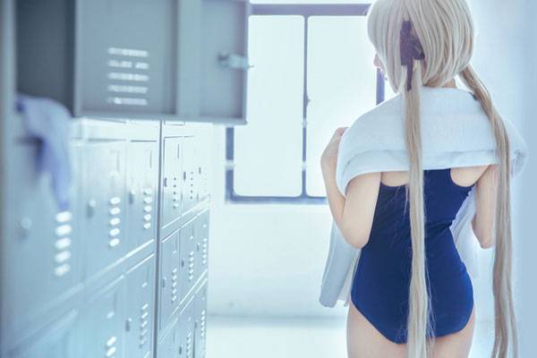 Cosplay福利/贫乳萝莉《缘之空》穹妹死库水COS