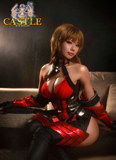 Cosplay福利/贫乳萝莉《缘之空》穹妹死库水COS