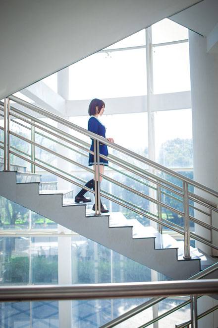 Cosplay福利/清纯萌妹加藤惠制服COS