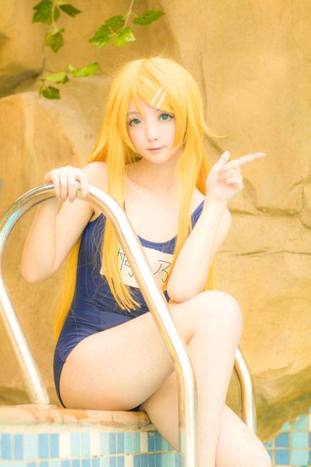 Cosplay福利/《轻音少女》秋山澪比基尼COS