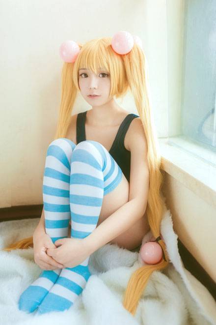 Cosplay福利/《萝莉的时间》九重凛死库水COS