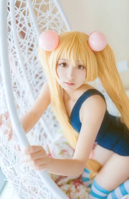 Cosplay福利/《萝莉的时间》九重凛死库水COS