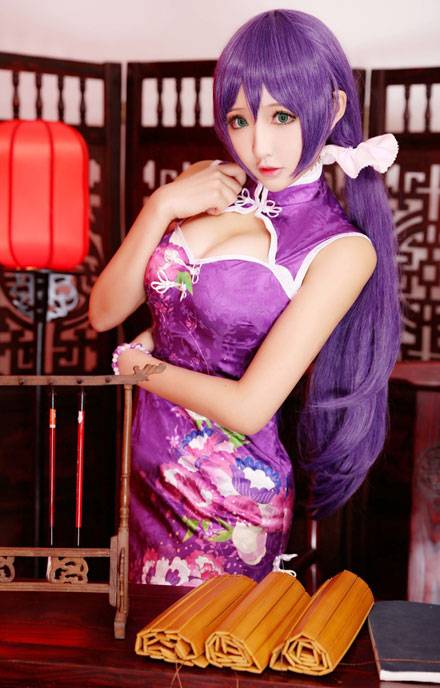 Cosplay福利/《Love Live!》东条希旗袍Cos