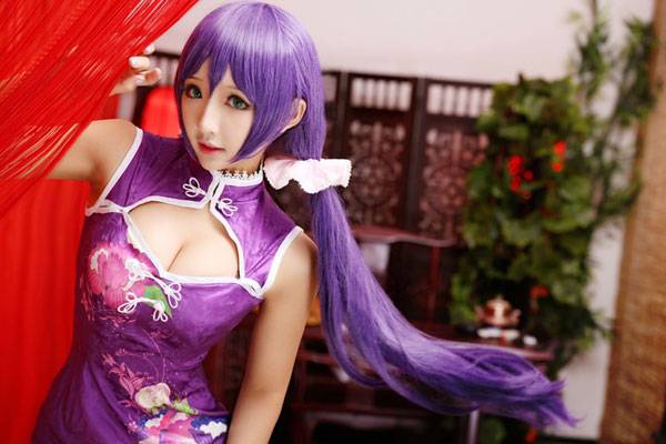Cosplay福利/《Love Live!》东条希旗袍Cos