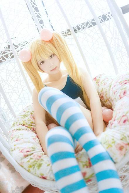 Cosplay福利/《萝莉的时间》九重凛死库水COS