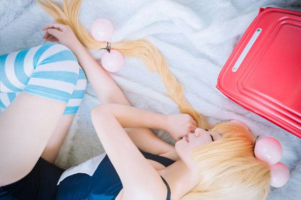 Cosplay福利/《萝莉的时间》九重凛死库水COS