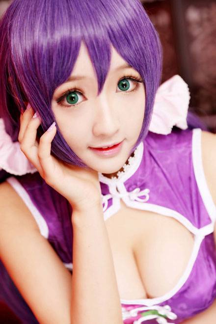 Cosplay福利/《Love Live!》东条希旗袍Cos