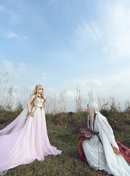 Cosplay福利/《尼罗河女儿》凯罗尔&伊兹密COS