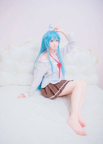 Cosplay福利/清纯软妹藤和艾莉欧私房COS