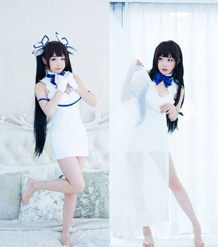 Cosplay福利/螺旋猫Tomia赫斯提亚清纯Cos