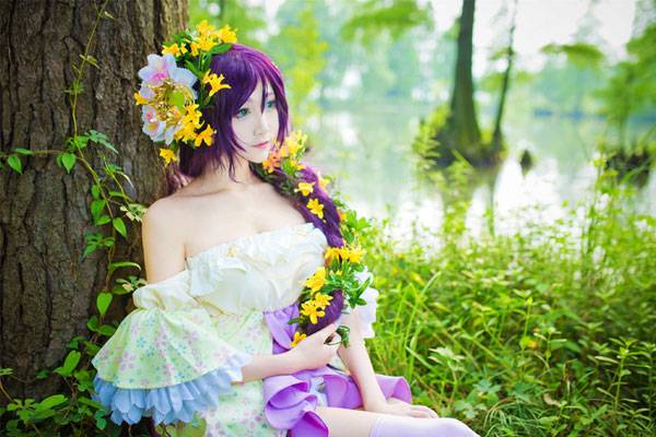 Cosplay福利/七原罪伊丽莎白黑色连体衣COS