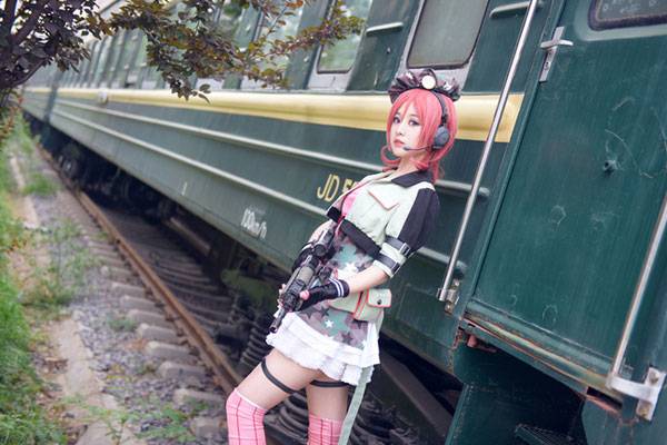 Cosplay福利/西木野真姬军服觉醒COS