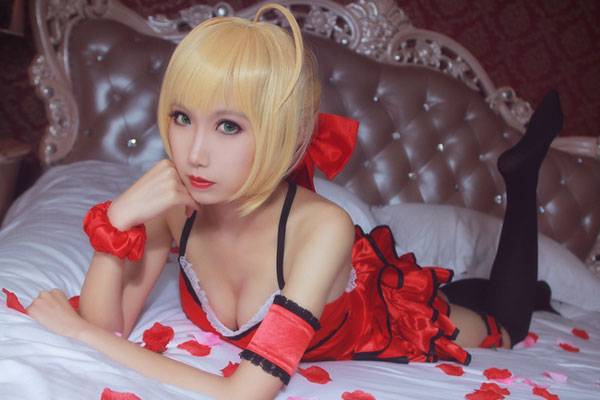 Cosplay福利/西木野真姬军服觉醒COS