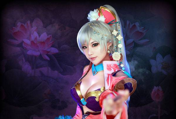 Cosplay福利/螺旋猫Tasha《桃花源记》福利Cos