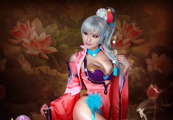 Cosplay福利/螺旋猫Tasha《桃花源记》福利Cos