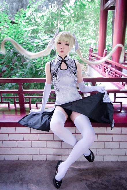 Cosplay福利/《Love Live！》东条希白兔Cos