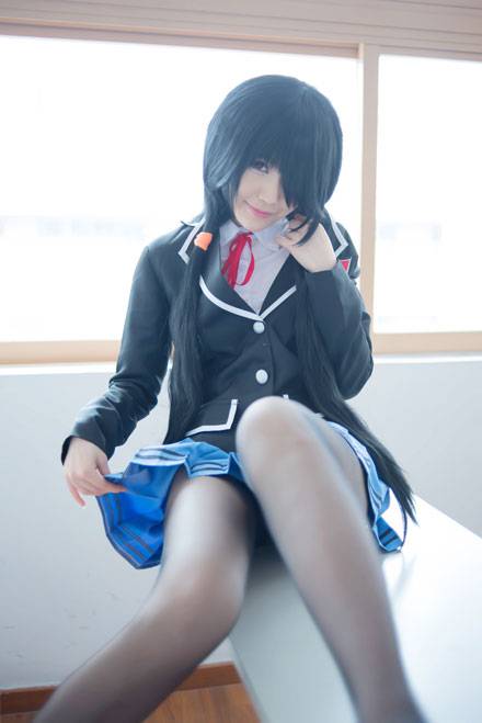 Cosplay福利/《约会大作战》时崎狂三制服COS