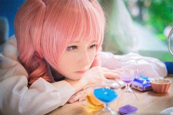 Cosplay福利/清纯萌妹髅髅宫歌留多COS