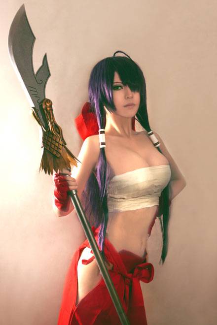 Cosplay福利/清纯萌妹髅髅宫歌留多COS