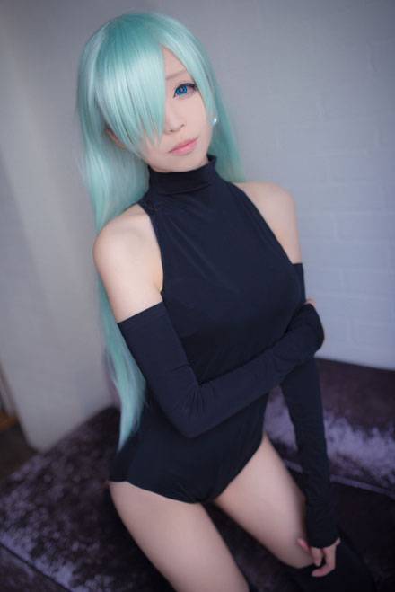 Cosplay福利/清纯萌妹髅髅宫歌留多COS