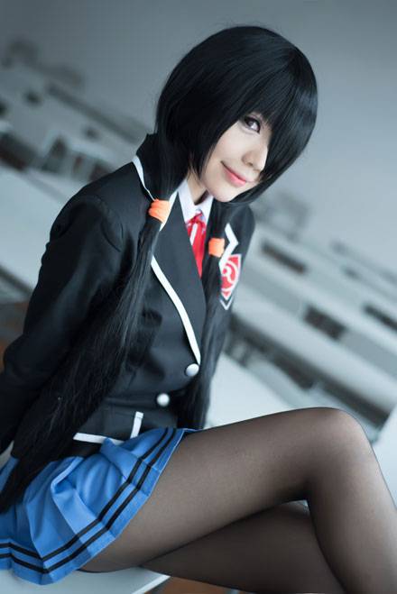 Cosplay福利/《约会大作战》时崎狂三制服COS