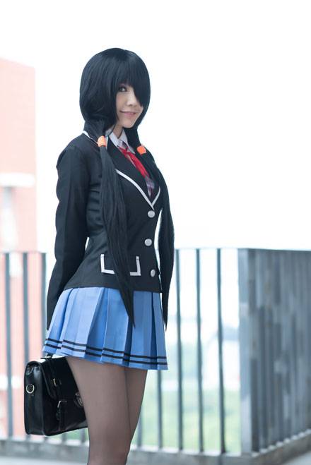 Cosplay福利/《约会大作战》时崎狂三制服COS