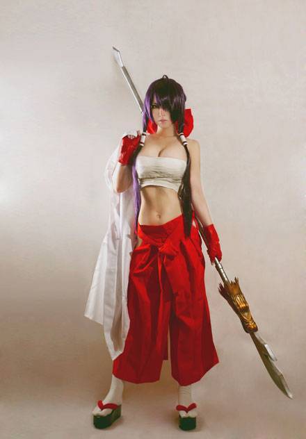 Cosplay福利/《一骑当千》关羽云长COS