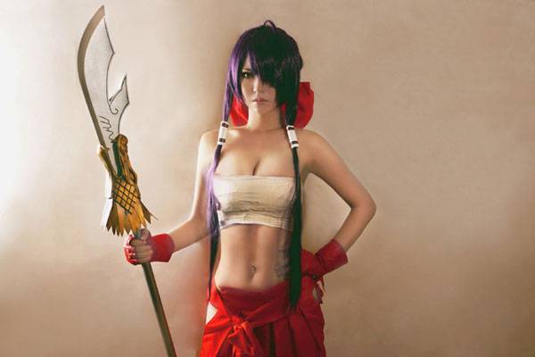 Cosplay福利/《一骑当千》关羽云长COS