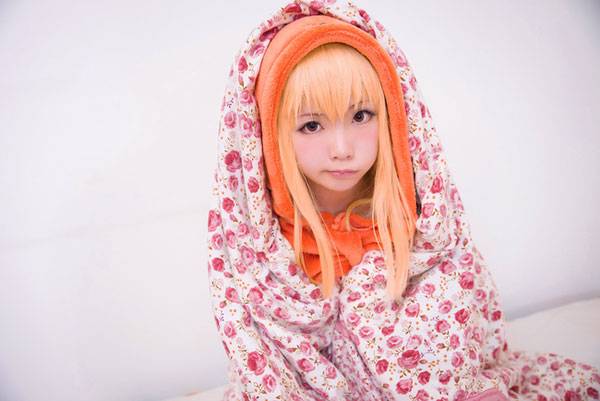 Cosplay福利/《VOCALOID》 初音白无垢COS