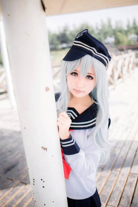 Cosplay福利/《舰队Collection》舰娘响神还原Cos
