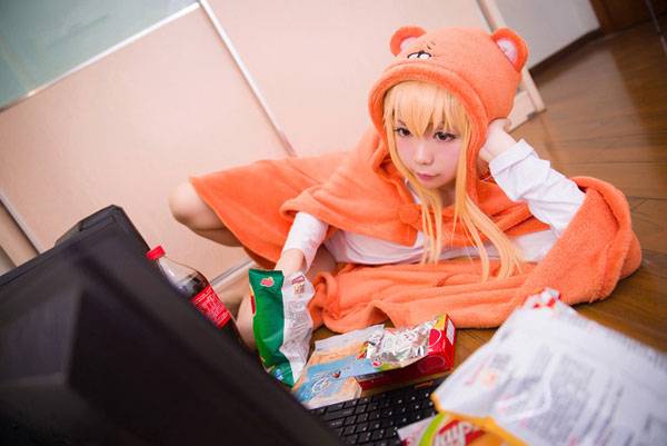 Cosplay福利/《干物妹小埋》土间埋家居COS