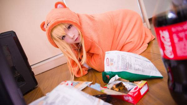 Cosplay福利/《干物妹小埋》土间埋家居COS