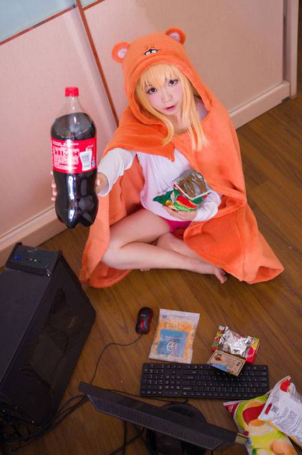 Cosplay福利/《干物妹小埋》土间埋家居COS