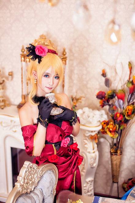 Cosplay福利/绚濑绘里化装舞会精美COS