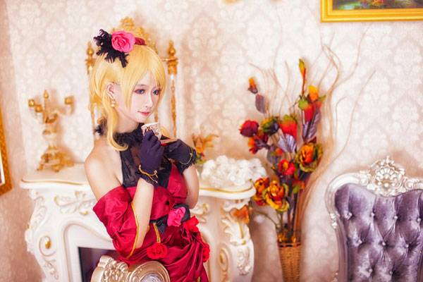 Cosplay福利/绚濑绘里化装舞会精美COS