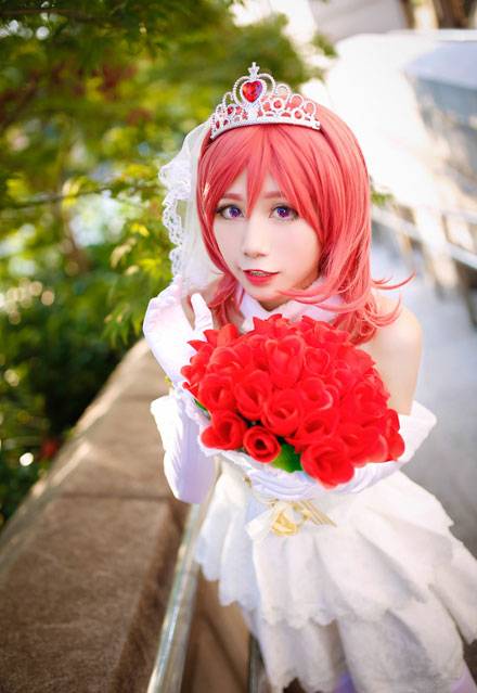 Cosplay福利/绚濑绘里化装舞会精美COS