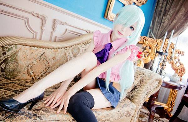 Cosplay福利/人气coser小梦梦七原罪伊丽莎白cos