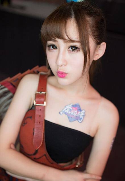 Cosplay福利/2015CJ网龙展台陈雨涵l小乔COS