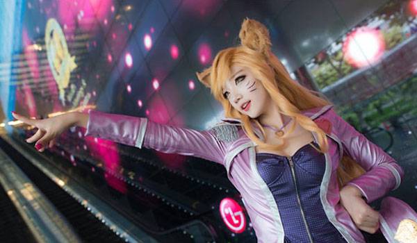 Cosplay福利/Miyuko《英雄联盟》偶像歌手阿狸Cos