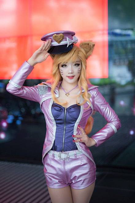 Cosplay福利/Miyuko《英雄联盟》偶像歌手阿狸Cos