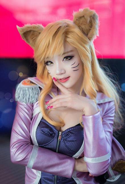 Cosplay福利/Miyuko《英雄联盟》偶像歌手阿狸Cos
