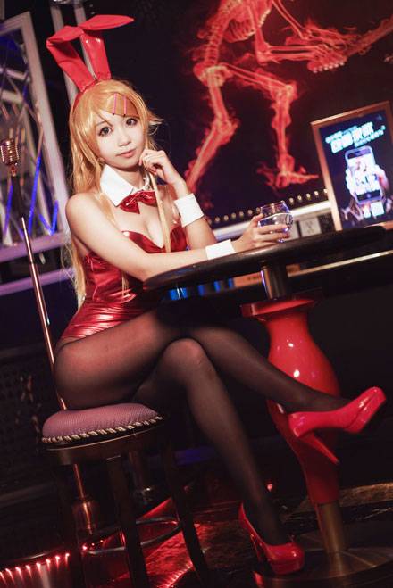 Cosplay福利/《俺妹》五更琉璃&高坂桐乃兔女郎COS