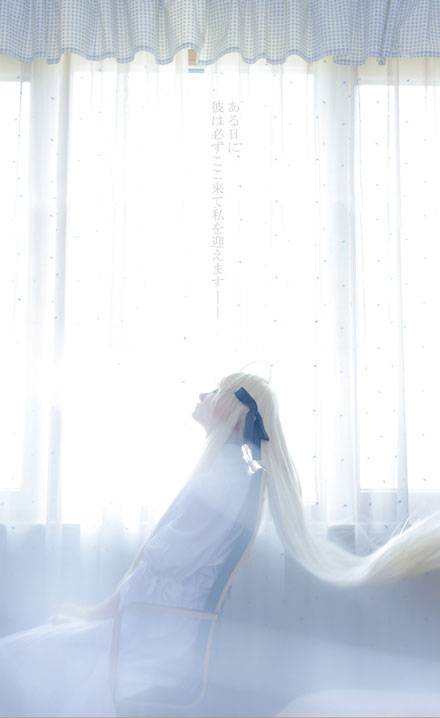 Cosplay福利/萌妹春日野穹日常神还原COS