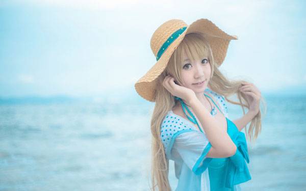 Cosplay福利/《Love Live！》南小鸟泳装Cos