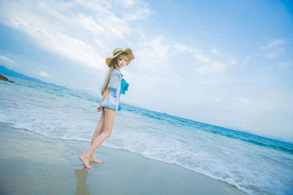 Cosplay福利/《Love Live！》南小鸟泳装Cos