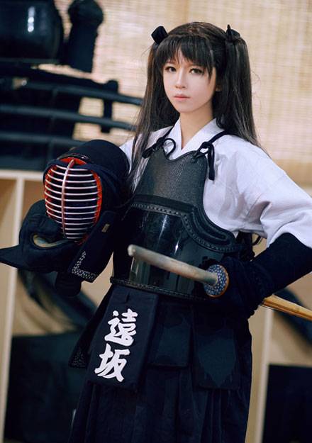 Cosplay福利/萌妹《Fate》远坂凛COS