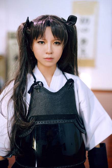 Cosplay福利/萌妹《Fate》远坂凛COS